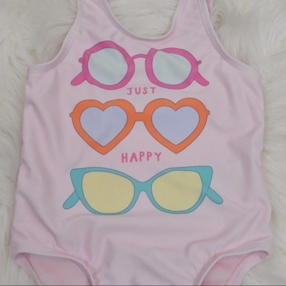 Old Navy 18-24 M Girls One‎ Piece Swimsuit, Blush